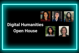 Promotional graphic for Digital Humanities Open House